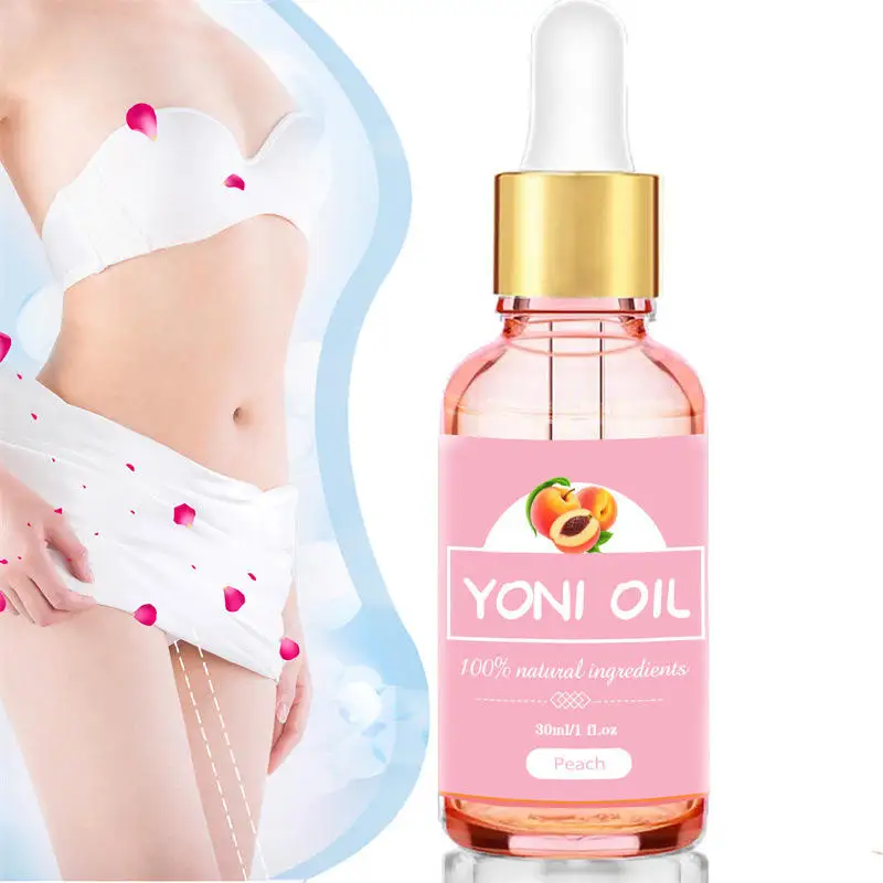 Organic Natural Private label Wholesale Price Yoni Oil Feminine Intimate Care Vagina Yoni Oil Peach Rose Yoni Essential oil