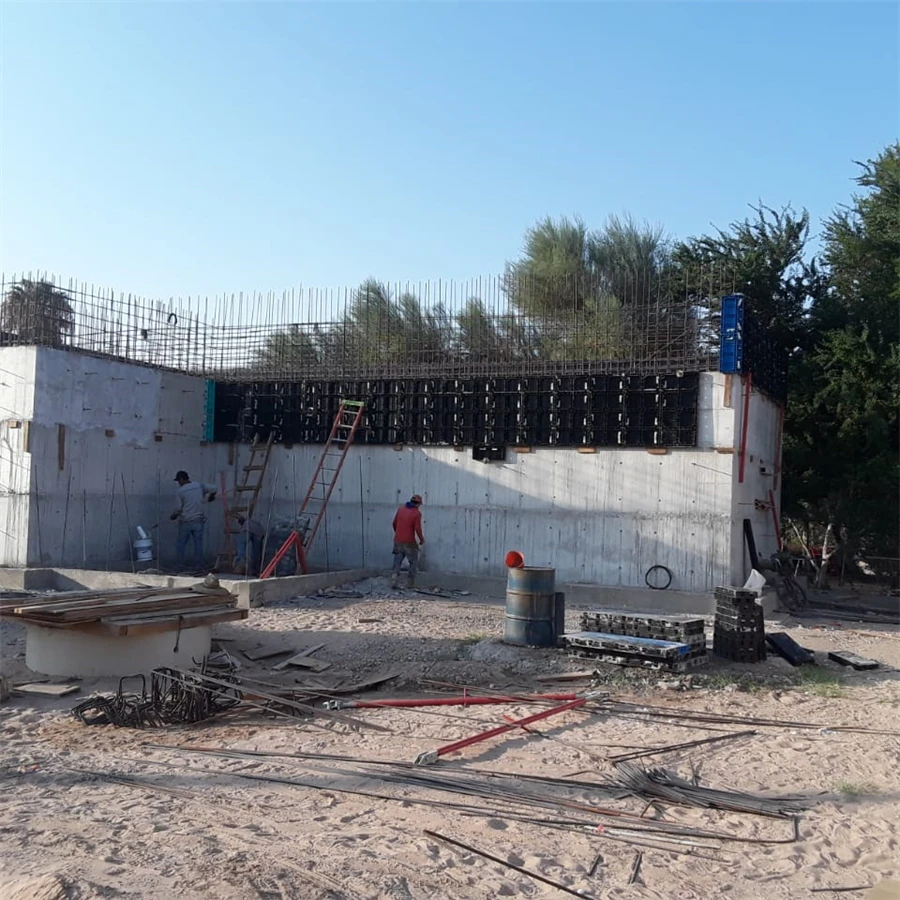 Eco-Friendly plastic injection mould reusable Concrete Mould Plastic formwork For Construction