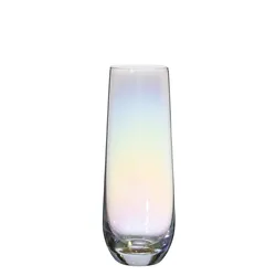 New Design Popular Electric Painting Coloured Stemless Champagne Glass
