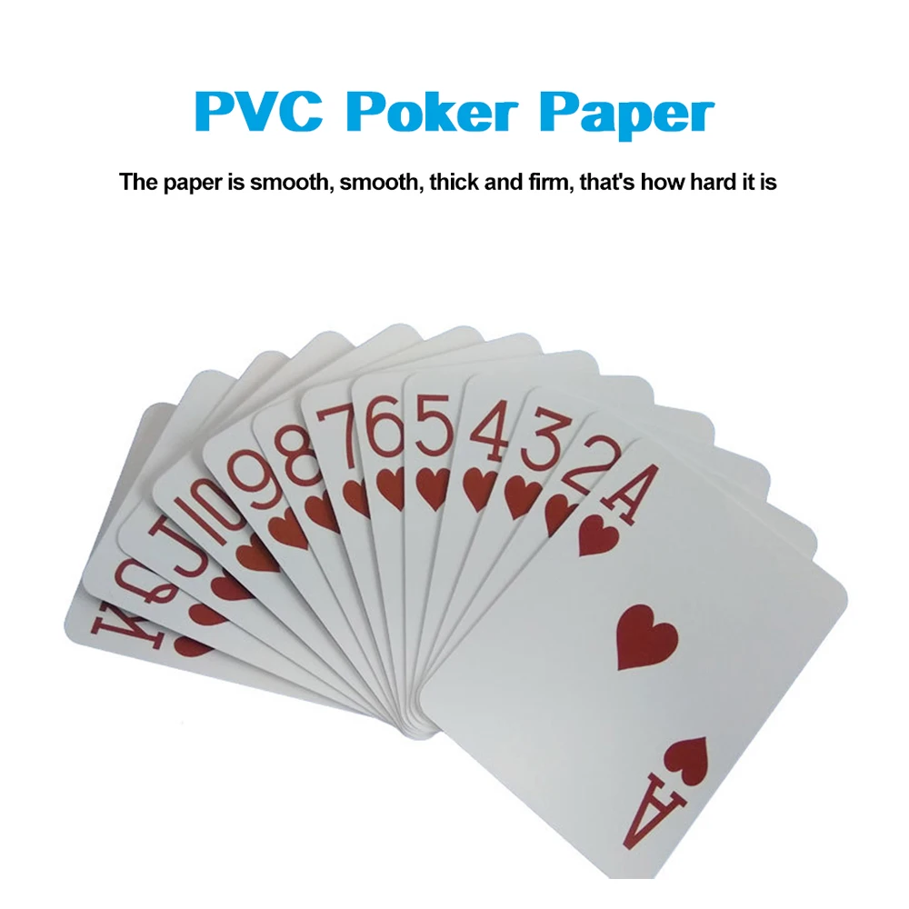 Custom 13.56mhz NFC Chips rfid playing cards poker