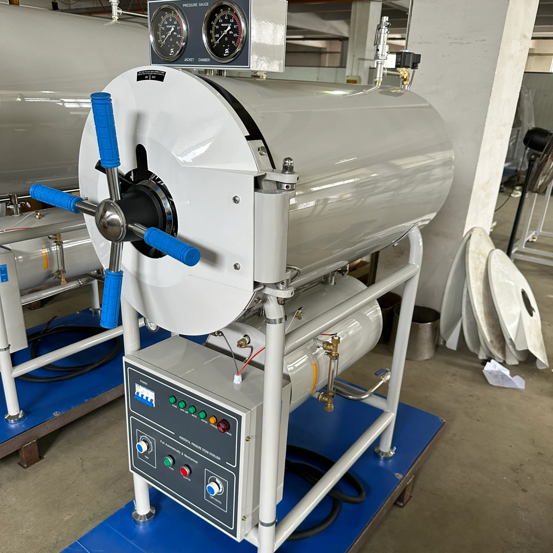 Horizontal Counter Pressure Sterilizer Retort Autoclave 200 300 400 500 Liter Sterilizer Autoclave for Canned Food