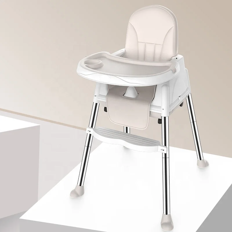 Chocchick Hot Sale Multi-functional Foldable Baby Feeding Chair For Indoor Dining