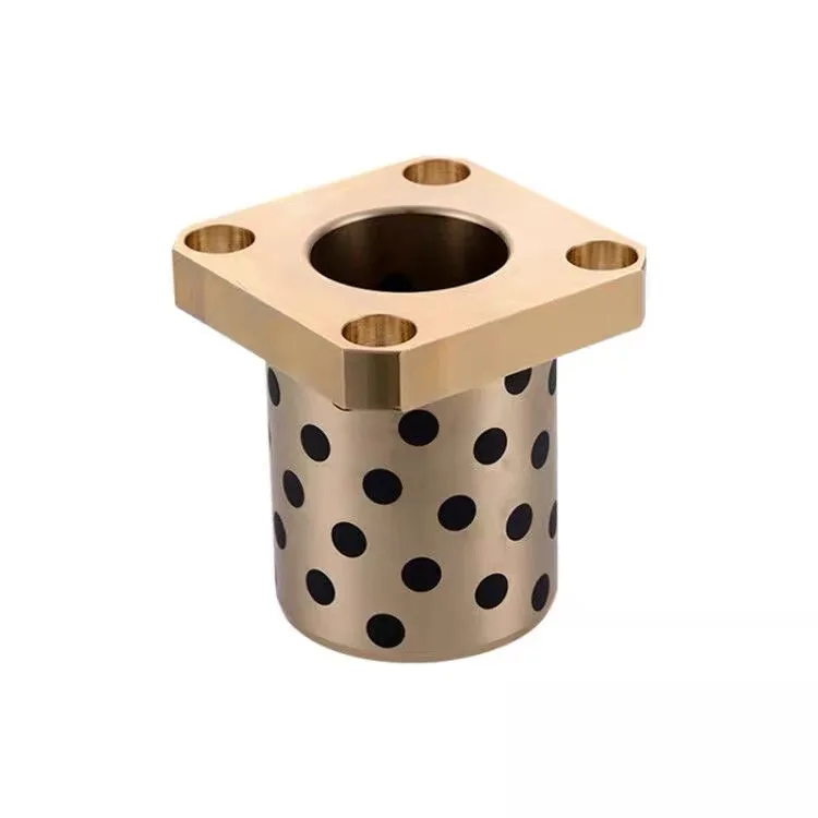High quality oilless bushing graphite lubricating CuSn5Pb5Zn5/CuSn6Pb3Zn3 bronze bush