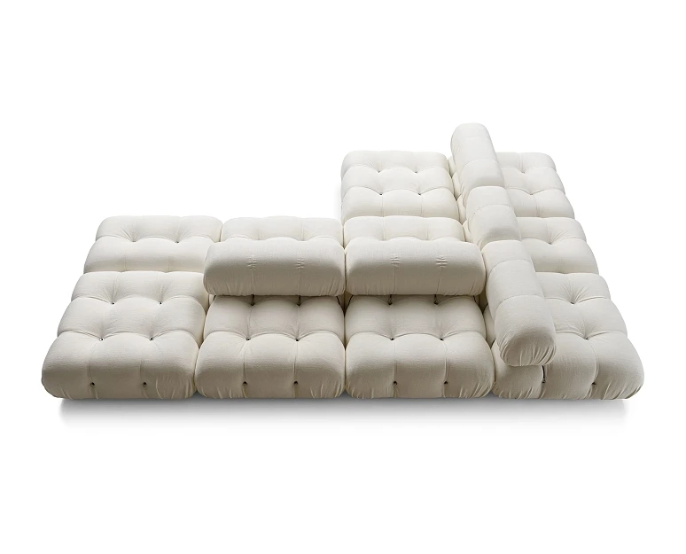 Italian modern couches and sectional sofa modular s living room furniture compressed set