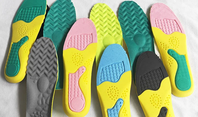 Custom PU Shoe Insoles Widely Used Special Design Deodorant Printed Insoles