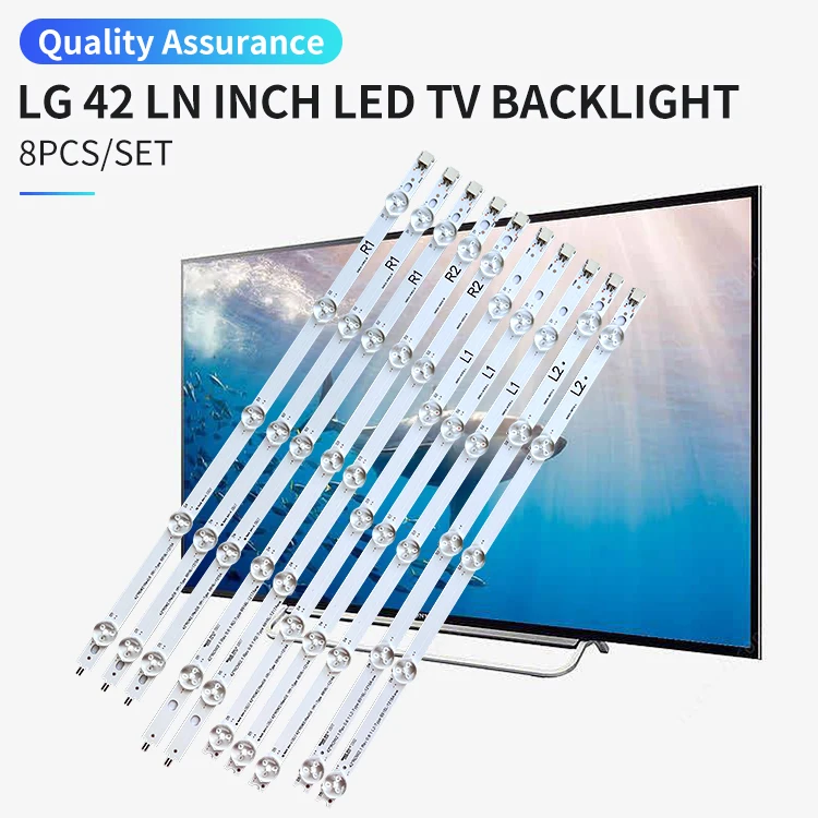Factory Outlet 42INCH 42LN LED TV Backlight Strip For 42 ROW2.0 REV 1.0 L1/R1-TYPE 6916L-1120A/1121A Backlight Strip TV Repair