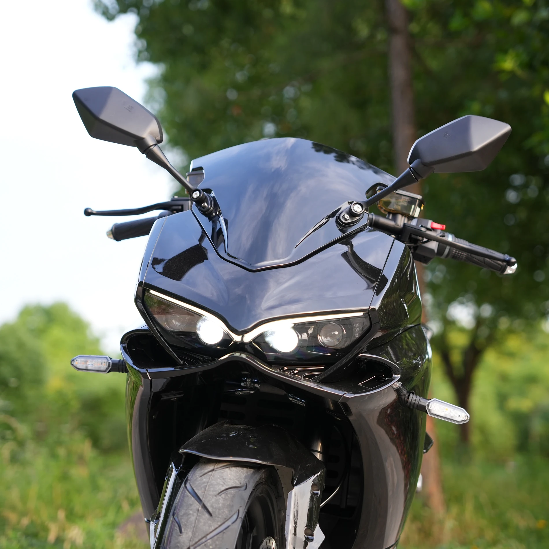 Powerful 3000W Electric Adult Motorbike Cheap Racing Moto Electrica Bike with 72V Voltage