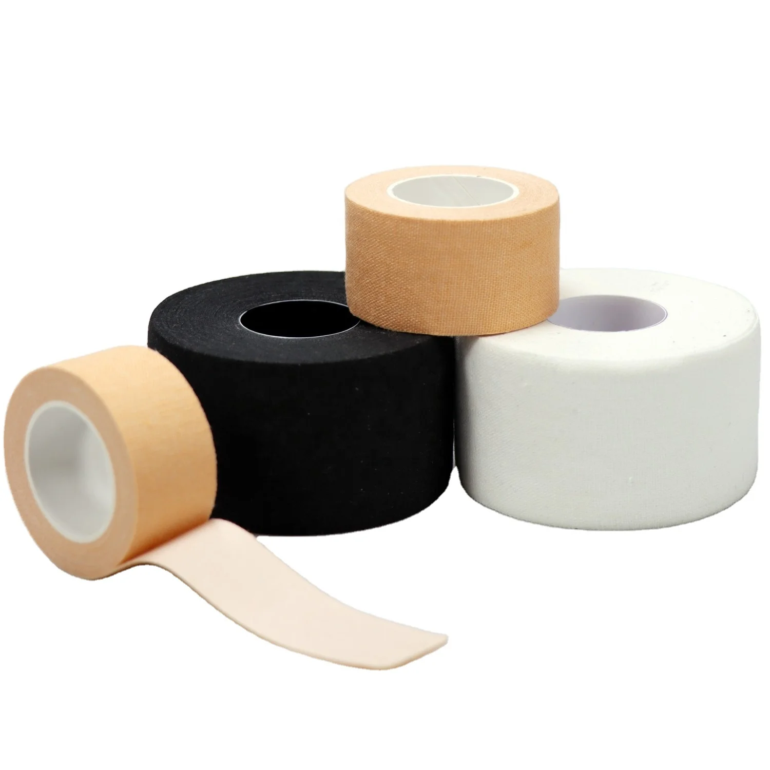 Polyester and Cotton Hot Melt Zinc Oxide Glue Rigid Skin-friendly BJJ Sports Strapping Tape sports tape