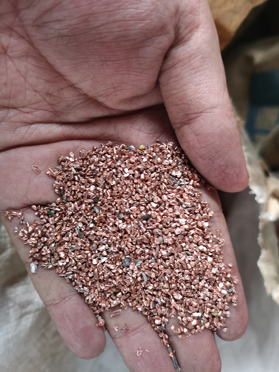 Best saling copper scrap wholesale copper granule for cable wire granulator recycling machine