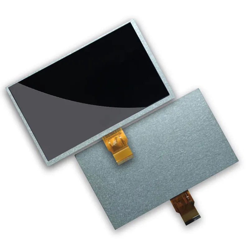 7Inch Lcd Display Tn Viewing Angle Resolution 1024*600 Rgb Interface 50Pin Straight Cable For Industrial Control Mid Lcd Modules