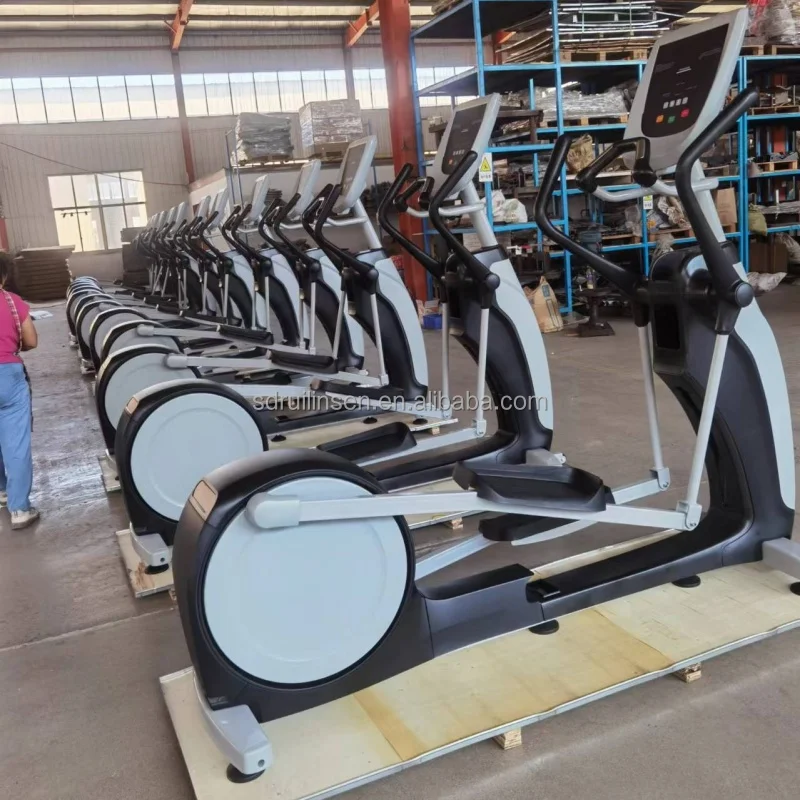New Commercial Mirror Elliptical Machine fitness cardio equipment magnetic elliptical cross trainer