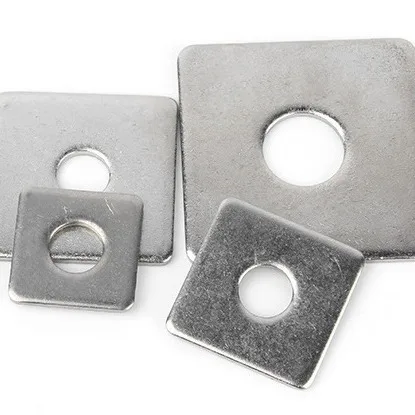 Factory Price Manufacturer Din436 Galvanized Flat Square Washers for Wood Constructions
