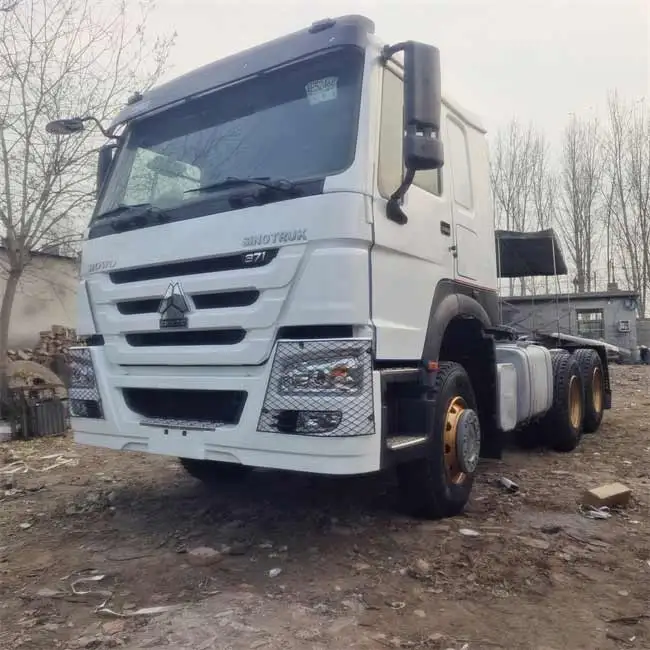 Лучшие Цены Sinotruk Howo грузовик с прицепом 6x4 371hp левый правый Привод для продажи