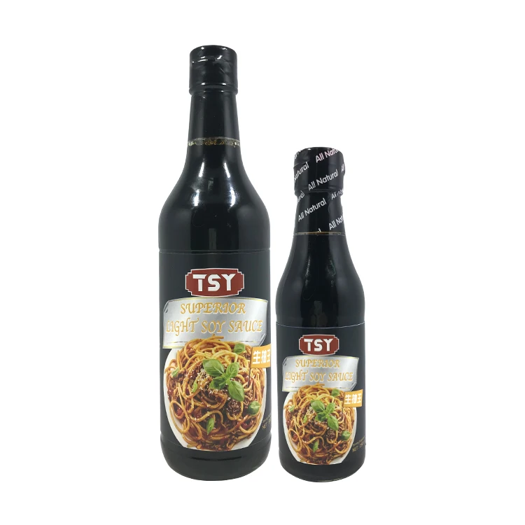 TSY Food Halal Noadded Seasoning No Msg Souce Bulk Light Soy Sauce