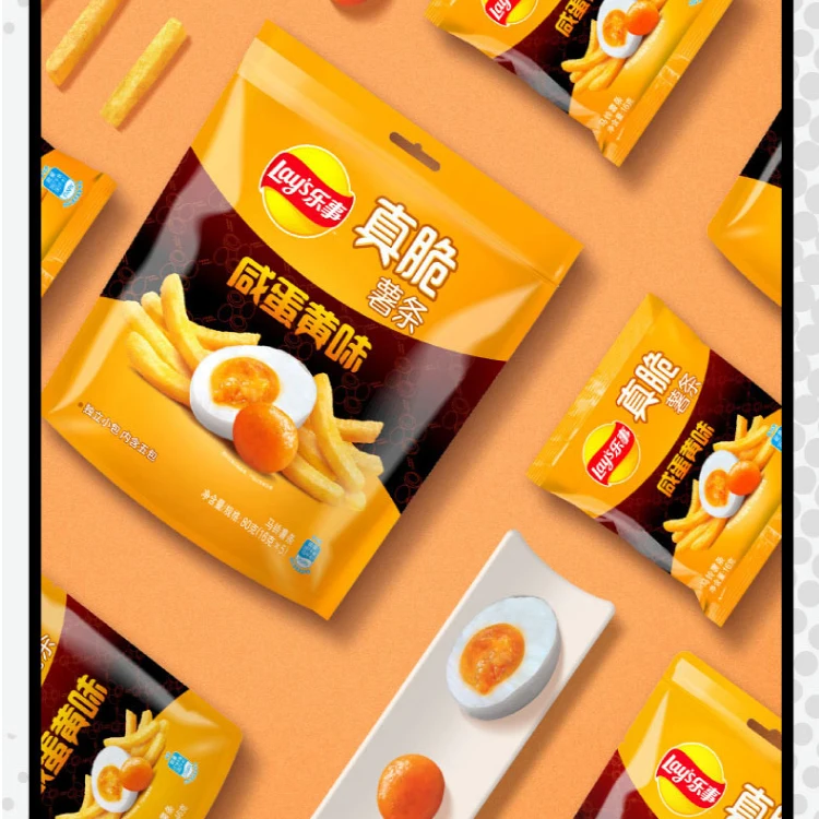 Lays crispy French fries Original tomato seaweed cheese butter potato chips