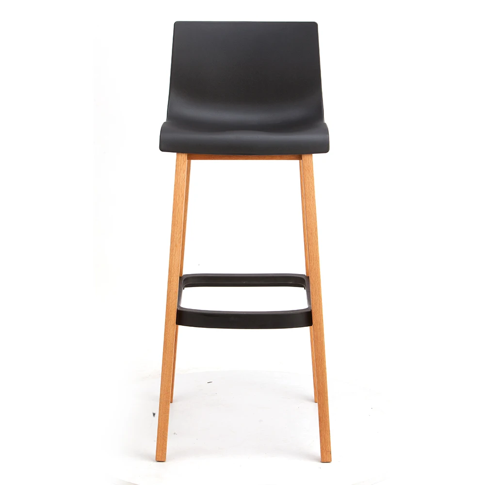 free sample standing stool cafe high bar chair kitchen bar stool wood chair