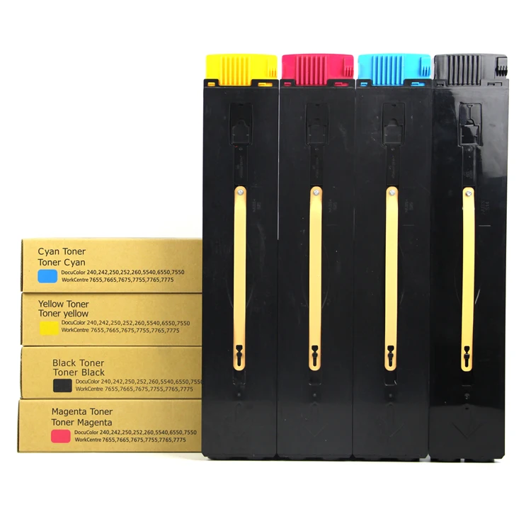 JCT оптовая цена DC240 для Xerox DocuColor C240 C242 C250 C252 C260 совместимый картридж с тонером