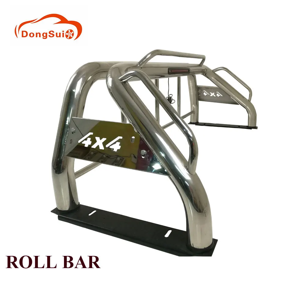 Factory Supply Discount Price Stainless Steel High Quality Stainless Steel Roll Bar For toyota Ford navara
