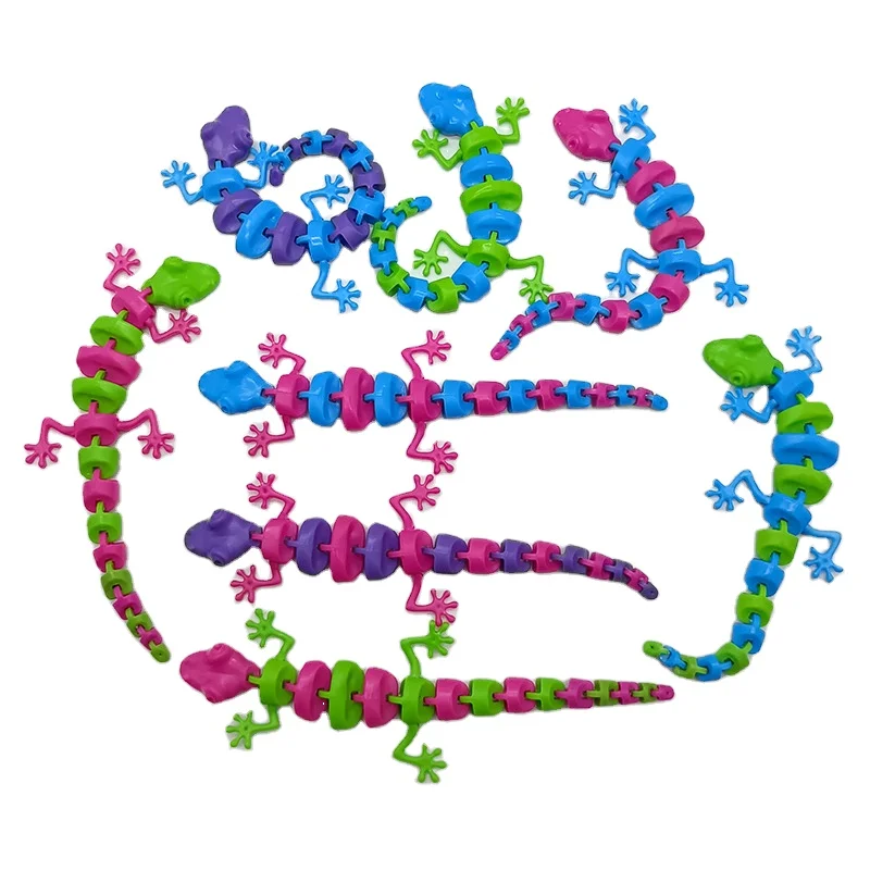 2024 Novelty gecko Creative Toy skeletal bone dinosaurs octopus gecko lizards stress relief decompression fidget toys