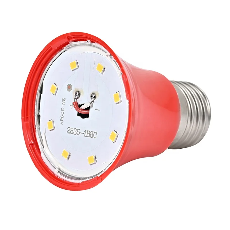 Colorful energy-saving small night light colorful decoration red, yellow, blue, green, pink E27 threaded home LED color bulb