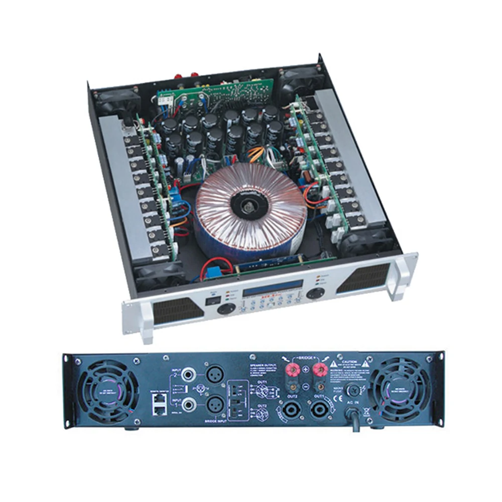 Accuracy stands DSP-B series professional network power amplifiers are adopted 24 Bit professional DSP audio CMOS chip
