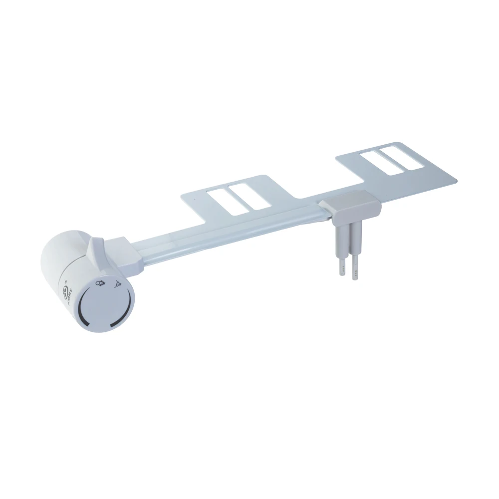 Round Shape Easy to Instal Non-Electric Dual Nozzle Fresh Water Spray Bidet Toilet Seat Attachment for