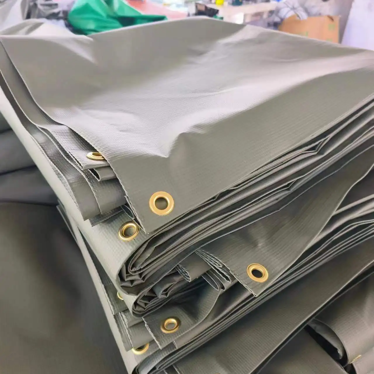 Japan outdoor sound proofing sheet 1200gsm pvc noise barrier sheet pvc sound barrier sheet