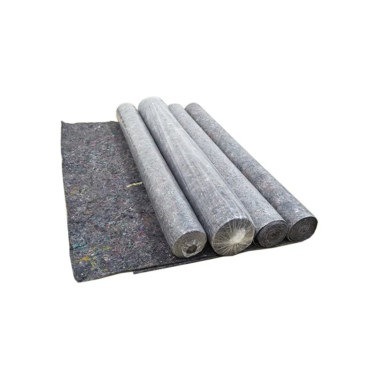 Chemical Fiber Soft Needle Punched Carpet 100% Recycled Polyester Felt Fabric Rolls