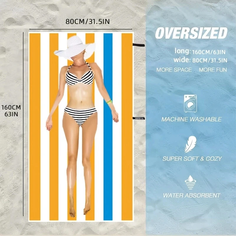 Wholesale hot selling high quality ultra light comfort fast drying sand free microfiber beach towel