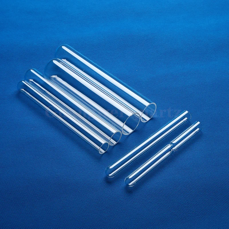 Fused quartz high temperature high purity transparent quartz tube