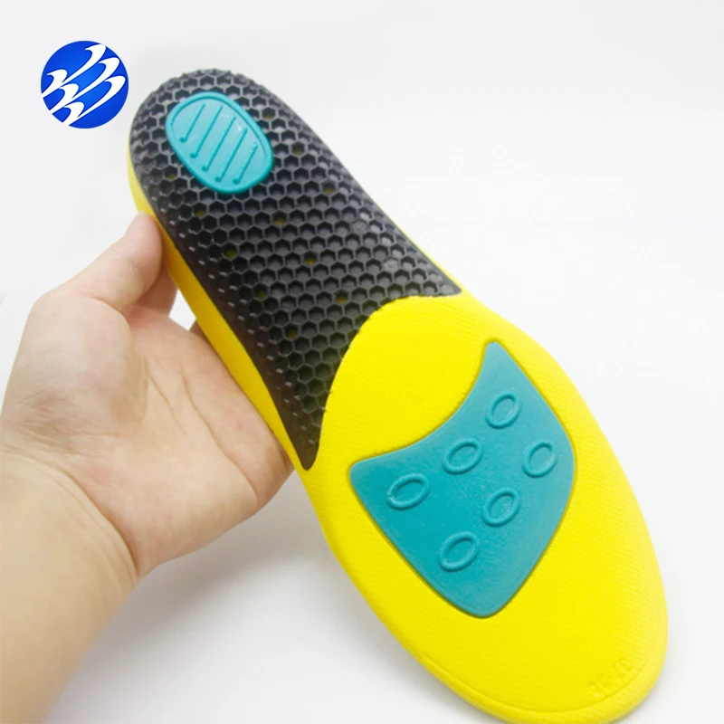 Lizeng Brand 1 Pair Aliexpress Online Shopping Shock Absorb Plantillas Ortopedicas Insoles for Shoes