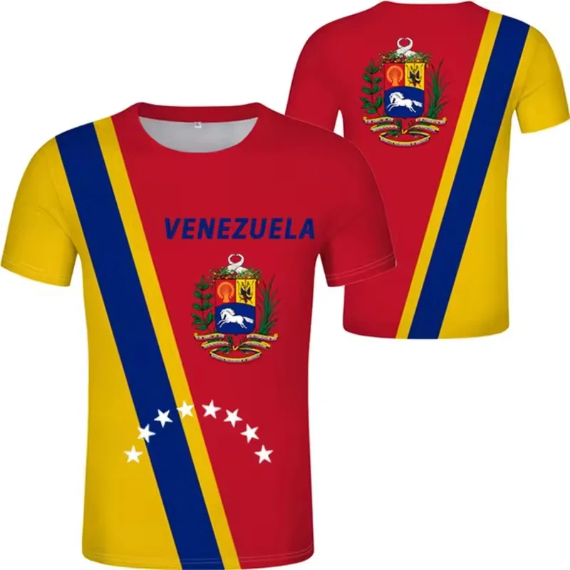 Низкая цена на заказ 3D печать дышащая унисекс футболка Venezuela Флаг футболки для мужчин и женщин