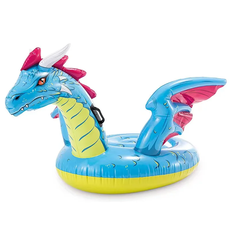 Intex 57563 Inflatable floating row cross-border inflatable Dragon ride water toy for children