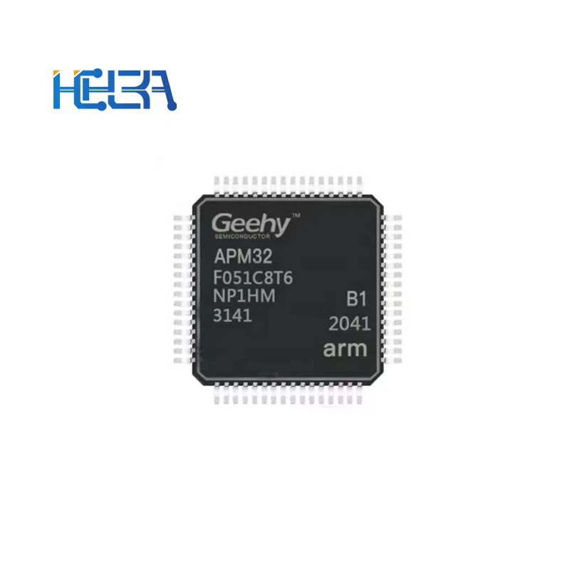 Электронные микросхемы STM32F051C8T6 APM32F051C8T6 QFP 21