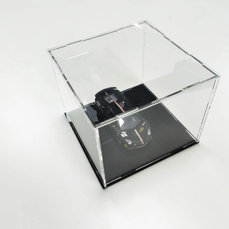 Customized Acrylic Display Box With Shelves Transparent Acrylic Gift Boxes