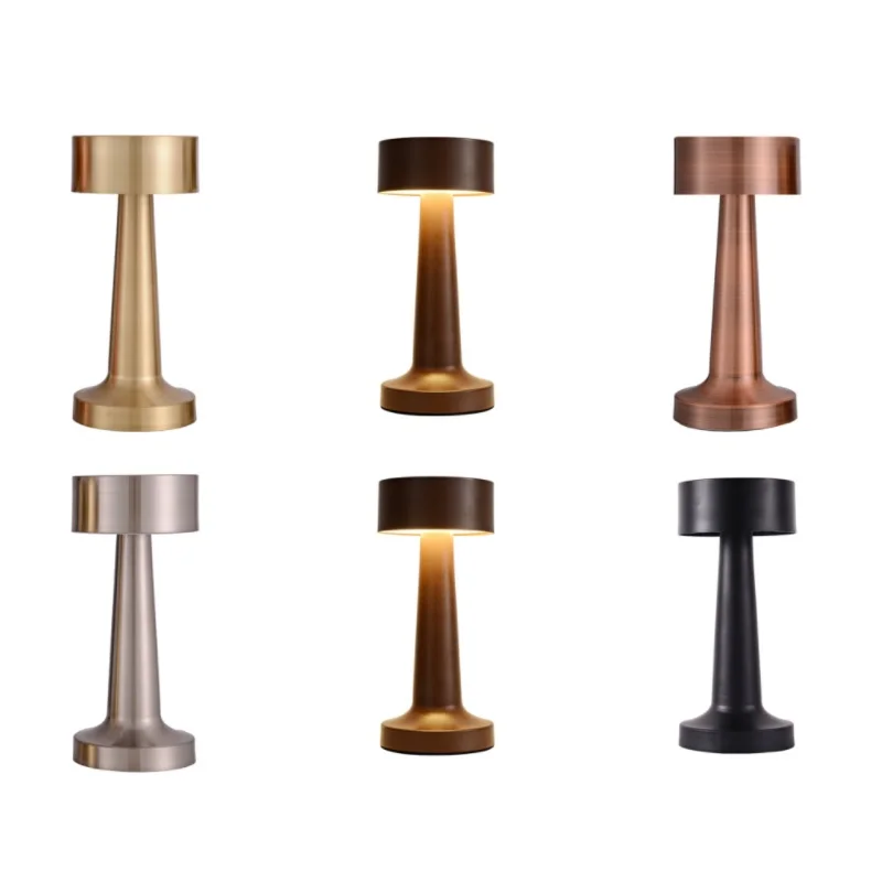 Usb Chargeable Bulb Portable Light Led Bulbs Desk Lamps Rechargeable Table Restaurant Bar Light