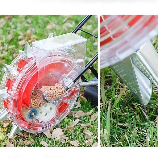 Agricultural Hand Pushed The Soybean Bean Coffee  Bean Automatic Seeder