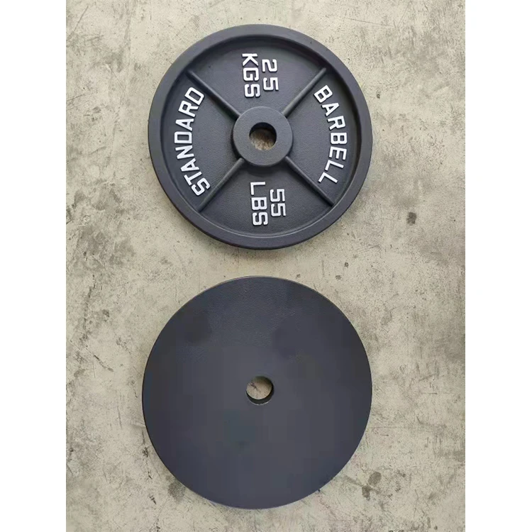 Hot Sales High Quality Iron Cast Weight Plates Weight Plates Iron Bull Wholesale Cast Iron bumper weight plates