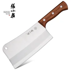 7 Inch Chinese Chef Cleaver Knife with rosewood Handle Vegetable Meat Cleaver Knife Anti-rust Kitchen Knife  for Cooking