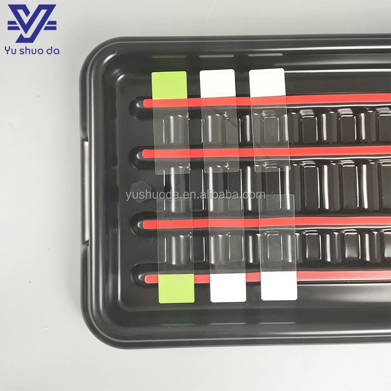 20-Slide IHC Microscope Glass Staining Tray Manual PC ABS Gel Material for Lab Use