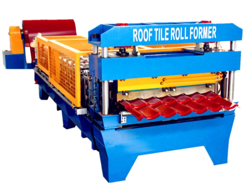 manual metal  corrugated iron sheet roof tile making machine