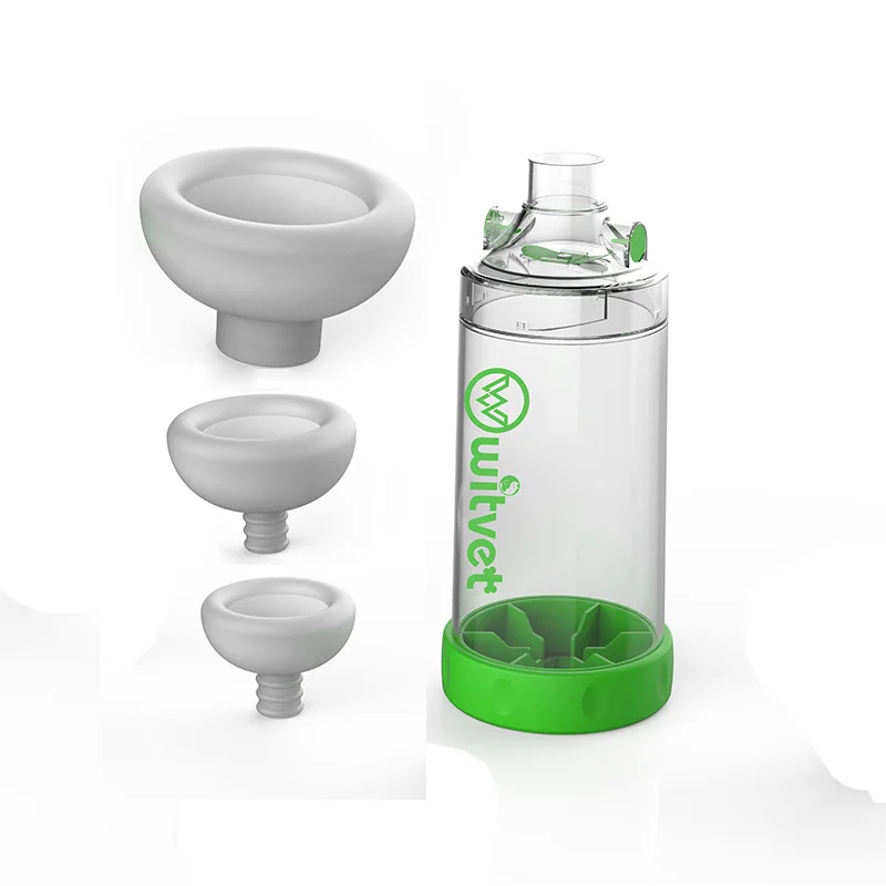 Cat Dog Canine Inhaler Aerosol Chamber Asthma Inhaler Spacer Asthma Inhaler Spacer Devices