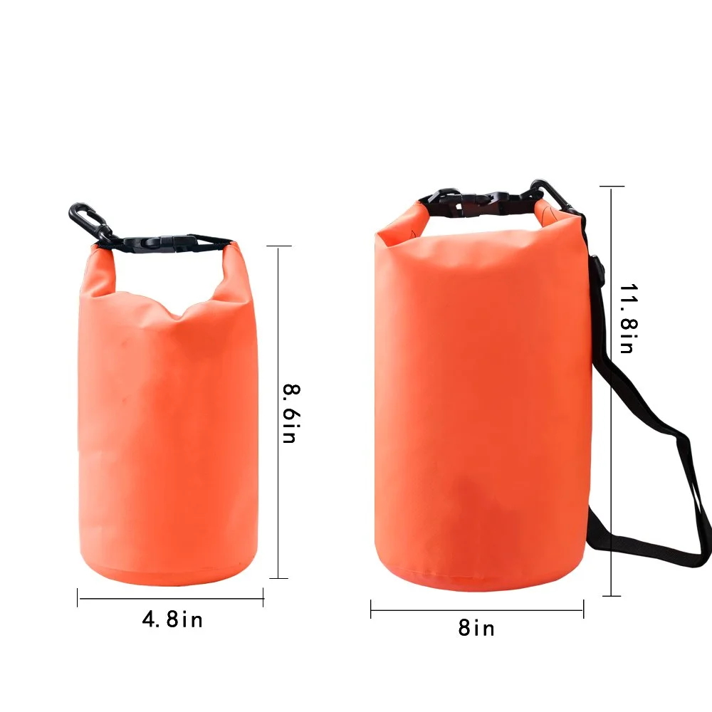 Recycled Floating Waterproof Polyester Dry Bag Portable Camouflage Lightweight Collapsible PVC Dry Duffle Bag