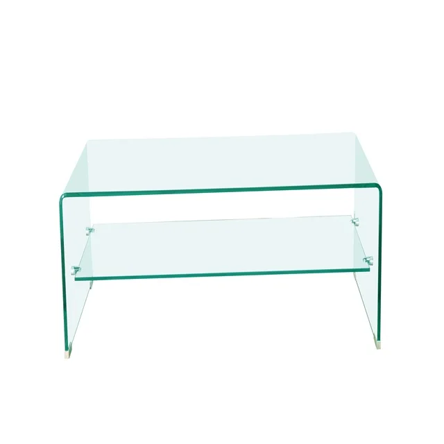 Bent glass table Tea Table bent glass table side Modern Popular  Durable hottest product factory cheap price