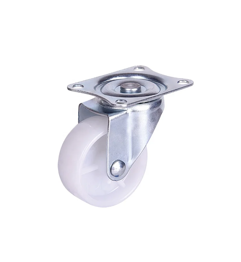 Light duty  furniture casters  wheel,white PP wheel