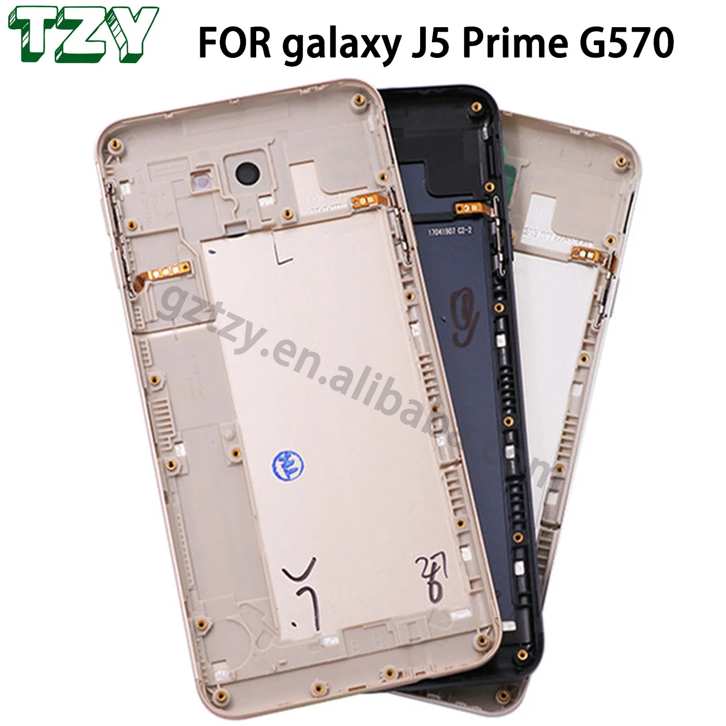 Spare parts For Samsung Galaxy J5 Prime Back housing cover G570 Rear Battery door cover