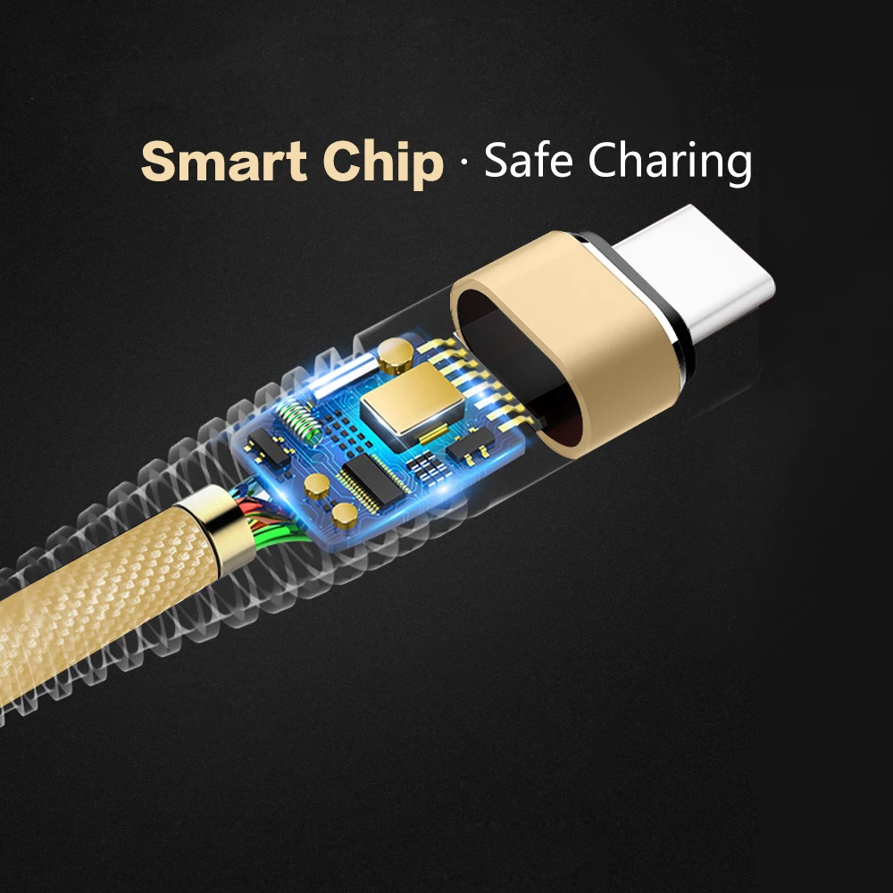 Rock Hi-Tensile Fabric Braided USB Charger Cable for Iphone