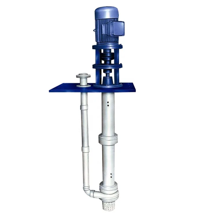 API610 standard  VS series High temperature molten salt or sulfur submerged Corrosion resistant Acid alkali Alloy Vertical pump