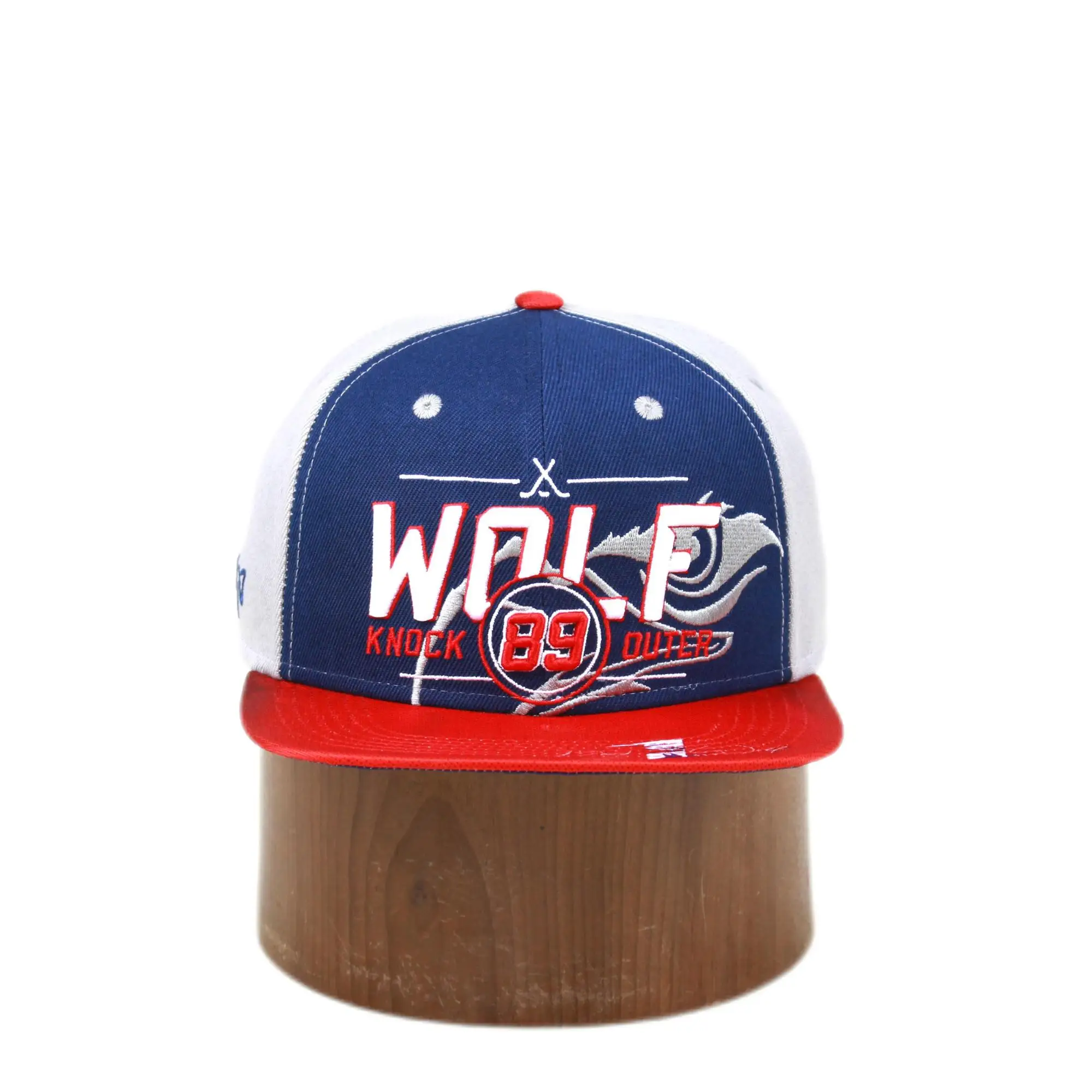 Custom Wholesale Factory Premium oem3d Puff embroidered snapback cap camouflage flat billed brim hat Dad cap