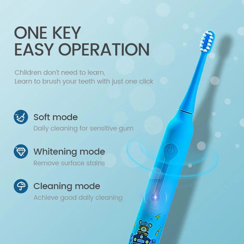 Waterproof Personalized recycle portable electric toothbrush head holder for children